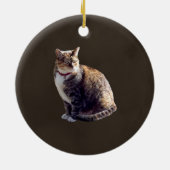 カメ猫 セラミックオーナメント (裏面)