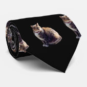 カメ猫 ネクタイ (ロール)