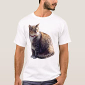 カメ猫 Tシャツ (正面)