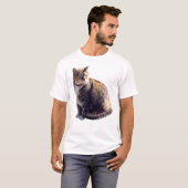 カメ猫 Tシャツ (正面フル)