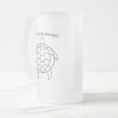 カメ移動! フロストグラスビールジョッキ (正面左)