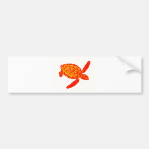 カメ色 バンパーステッカー
