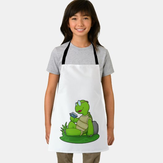 カメ読の本 エプロン (インサイチュ)