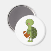 カメ遊のサッカー マグネット (正面/裏面)