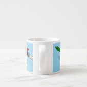 カメ飛んでいるラ エスプレッソカップ (裏面)