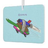 カメ飛んでいるラ カーエアーフレッシュナー (左)