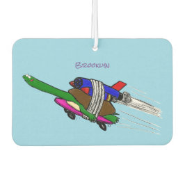 カメ飛んでいるラ カーエアーフレッシュナー