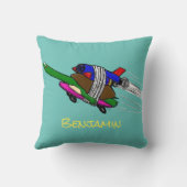 カメ飛んでいるラ クッション (裏面)