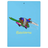 カメ飛んでいるラ クリップボード (裏面)