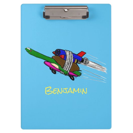 カメ飛んでいるラ クリップボード (正面)