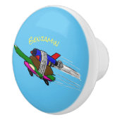 カメ飛んでいるラ セラミックノブ (右)