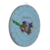 カメ飛んでいるラ ダーツボード (正面左)