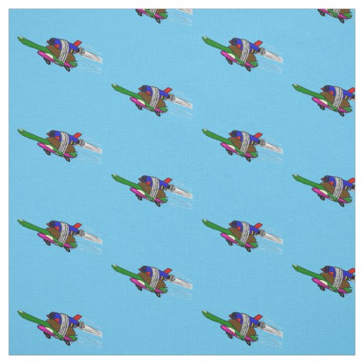 カメ飛んでいるラ ファブリック (見本)