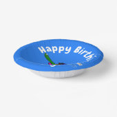 カメ飛んでいるラ ペーパーボウル (傾斜あり)