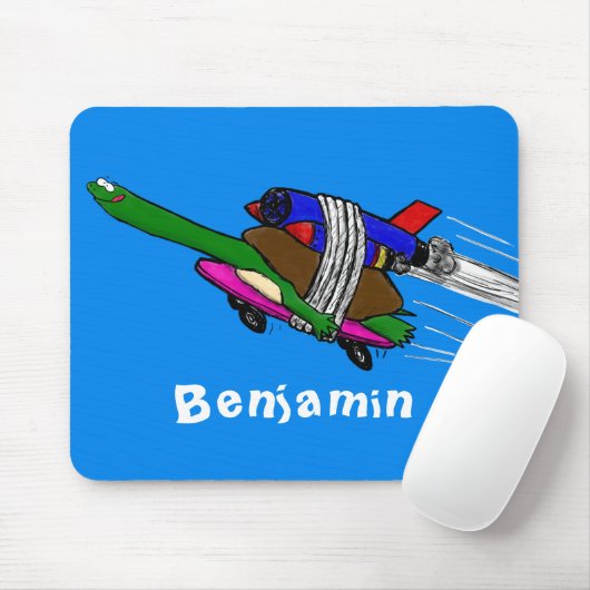 カメ飛んでいるラ マウスパッド (マウス)