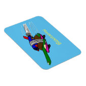 カメ飛んでいるラ マグネット (右側)