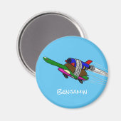 カメ飛んでいるラ マグネット (正面/裏面)