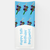 カメ飛んでいるラ 横断幕 (縦)