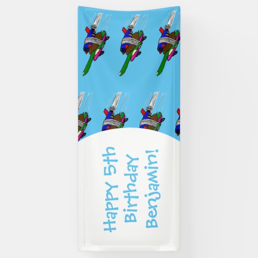 カメ飛んでいるラ 横断幕 (縦)