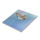 カメ飛行ウミガメ タイル (側面)