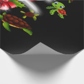 カメ飴甘いクリスマス ラッピングペーパー (角)