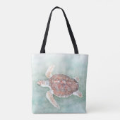カメ2 トートバッグ (裏面)