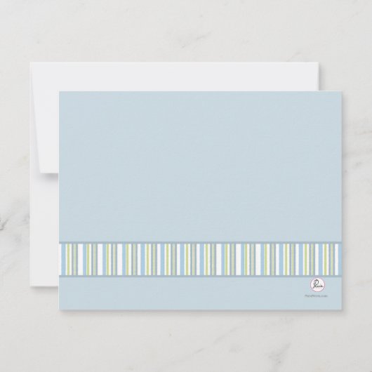 カメ-ひな形/パーソナライズされたノータカー感謝していド/ 招待状 (裏面)