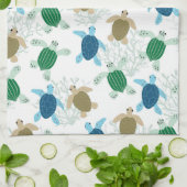 カメ キッチンタオル (折り畳み)