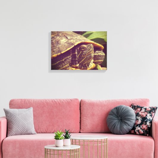 カメ キャンバスプリント (インサイチュ (リビング))