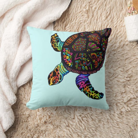 カメ クッション (ブランケット)