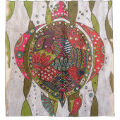 カメ シャワーカーテン (正面)