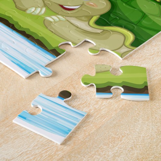 カメ ジグソーパズル (側面)