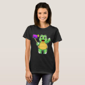 カメ スマートフォン Tシャツ (正面フル)