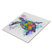 カメ タイル (側面)