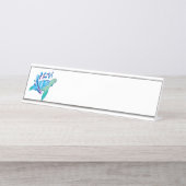 カメ デスクネームプレート (正面)