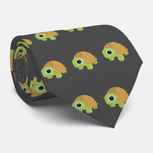 カメ ネクタイ (ロール)