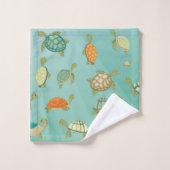 カメ バスタオルセット (ウォッシュタオル)