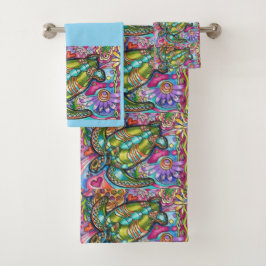 カメ バスタオルセット