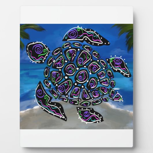 カメ フォトプラーク (正面)