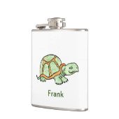 カメ フラスク (左)