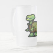 カメ フロストグラスビールジョッキ (正面左)