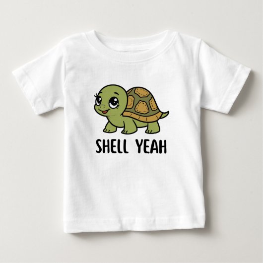 カメ ベビーTシャツ (正面)