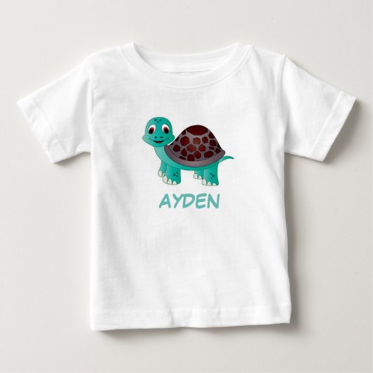 カメ ベビーTシャツ (正面)