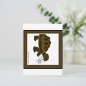 カメ ポストカード (スタンド正面)