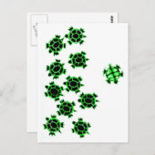 カメ ポストカード (正面/裏面)