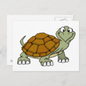 カメ ポストカード (正面/裏面)