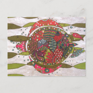 カメ ポストカード