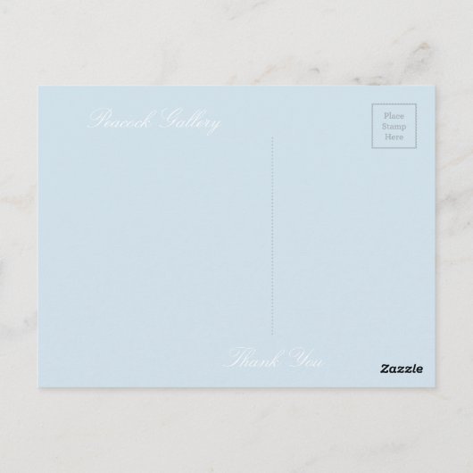 カメ ポストカード (裏面)