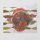 カメ ポストカード (正面)