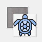 カメ マグネット (正面/裏面)